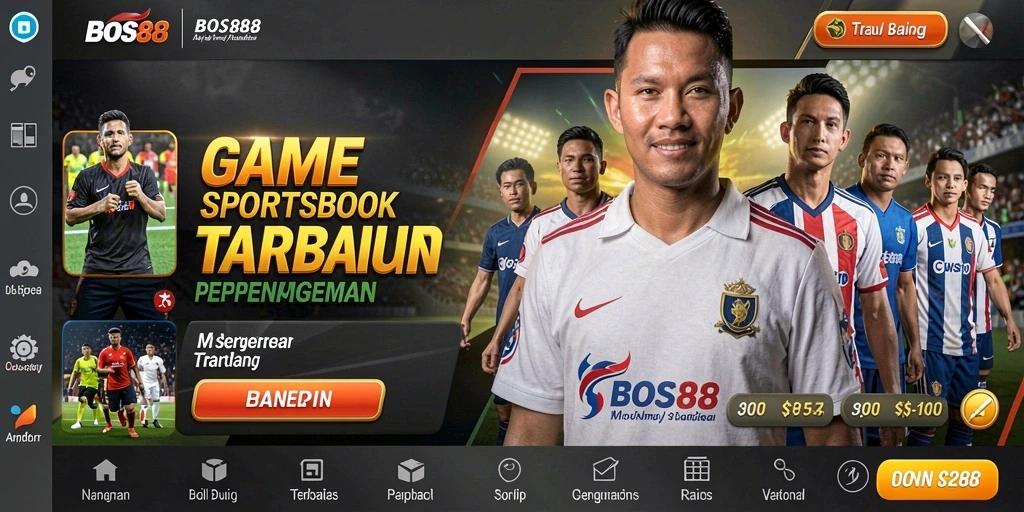 Tampilan utama gameplay BOS88 dengan berbagai opsi taruhan.