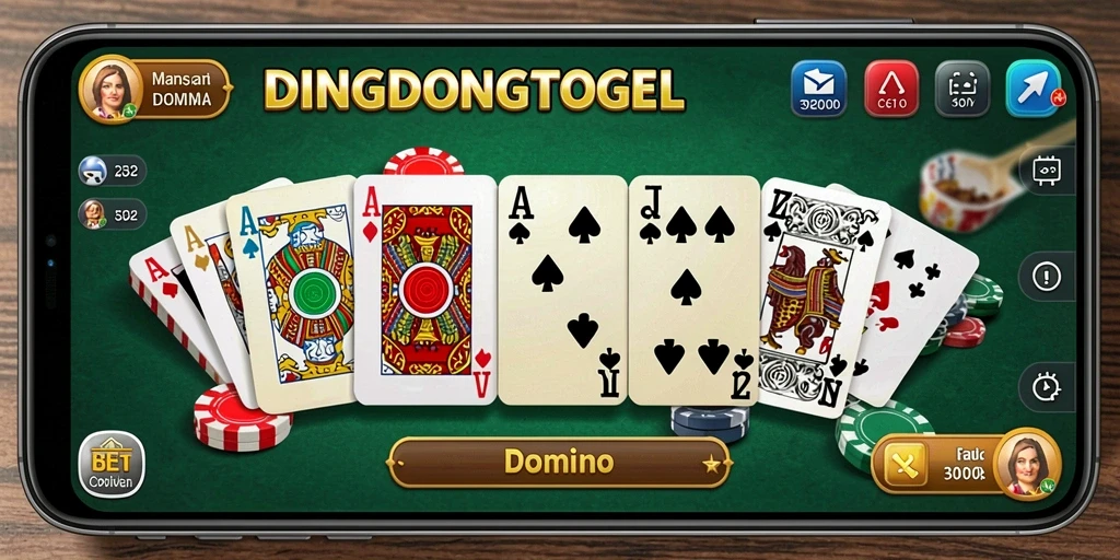 Tampilan gameplay DINGDONGTOGEL yang seru dan menarik.