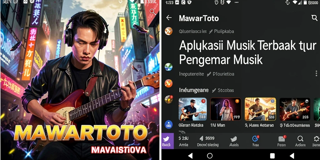Tampilan gameplay menarik dari aplikasi MAWARTOTO saat bermain musik.